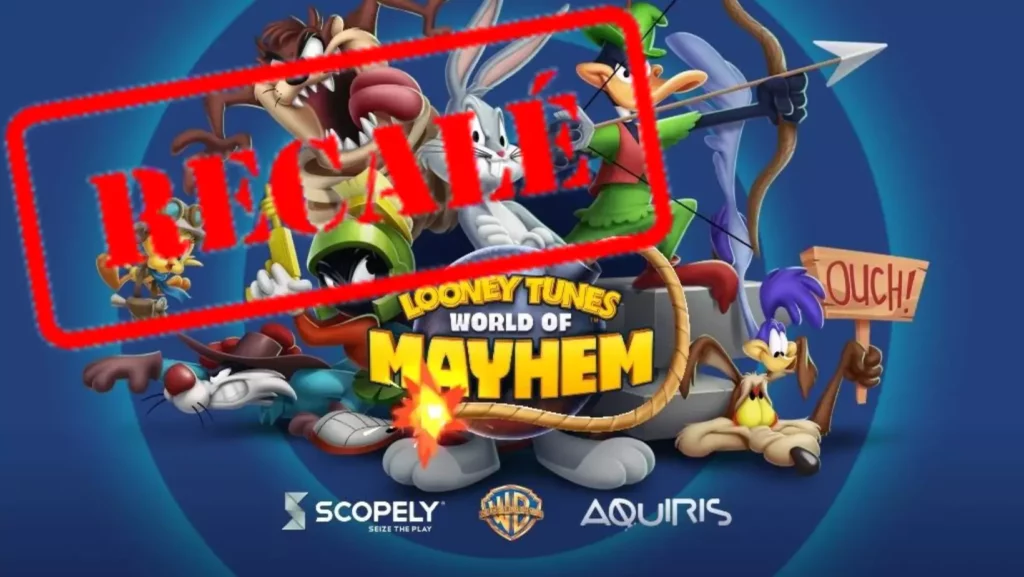 Affiche de Looney Tunes : Monde en pagaille, inclus dans les jeux gratuits à ne pas télécharger.