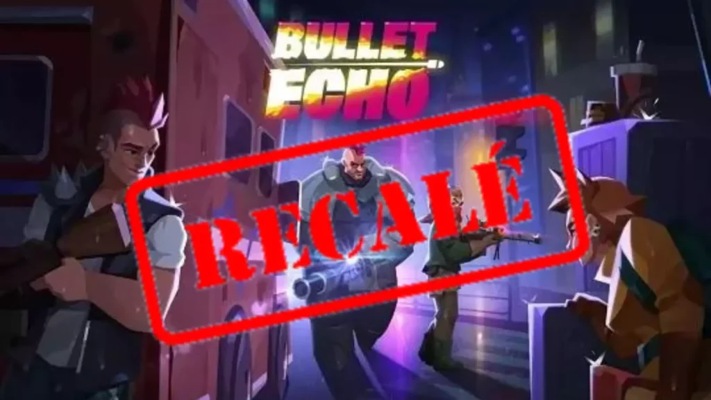 Affiche de Bullet Echo, inclus dans les jeux gratuits à ne pas télécharger.